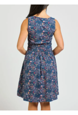 India Asheville Dress in Fox Field Blue, India