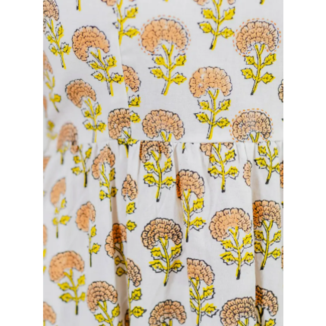 CLEARANCE Sydney Sleeveless Dress in Marigold