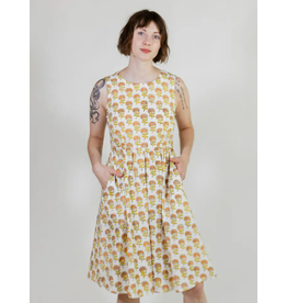 India Sydney Sleeveless Dress in Marigold, India