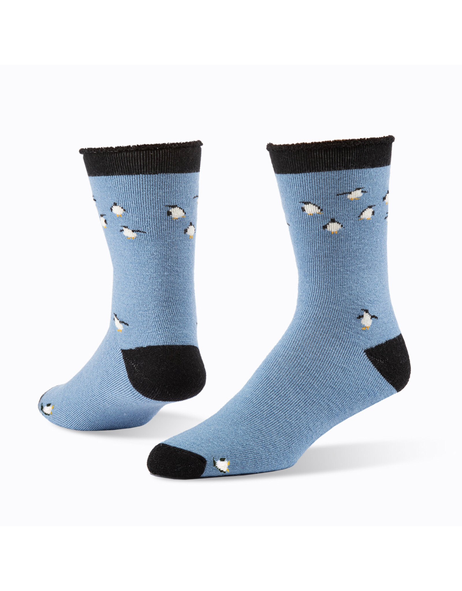 Argentina Wool Snuggle Socks - Penguin/Blue