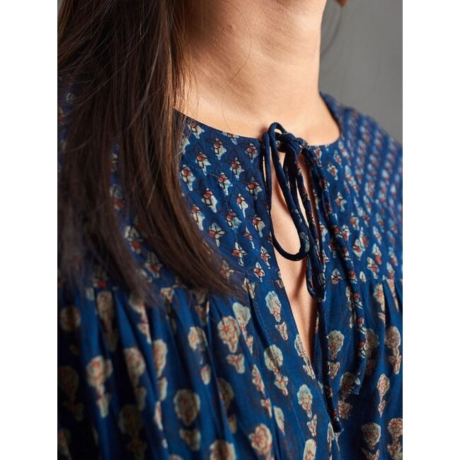 Adriana Dress in Midnight Floral Mix