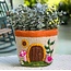 Nepal Fungi House Felt Pot