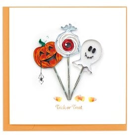 Vietnam Quilled Trick or Treat Halloween Card, Vietnam