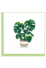 Vietnam Quilled Monstera Card, Vietnam