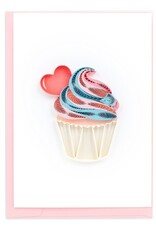 Vietnam Quilled Lovely Cupcake Mini Card, Vietnam