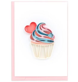 Vietnam Quilled Lovely Cupcake Mini Card, Vietnam