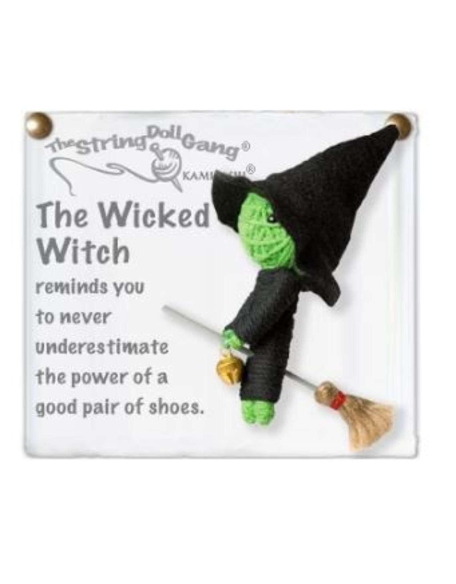 Thailand String Doll Keychain - Wicked Witch, Thailand