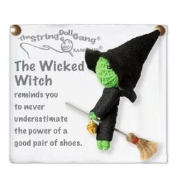 Thailand String Doll Keychain - Wicked Witch, Thailand