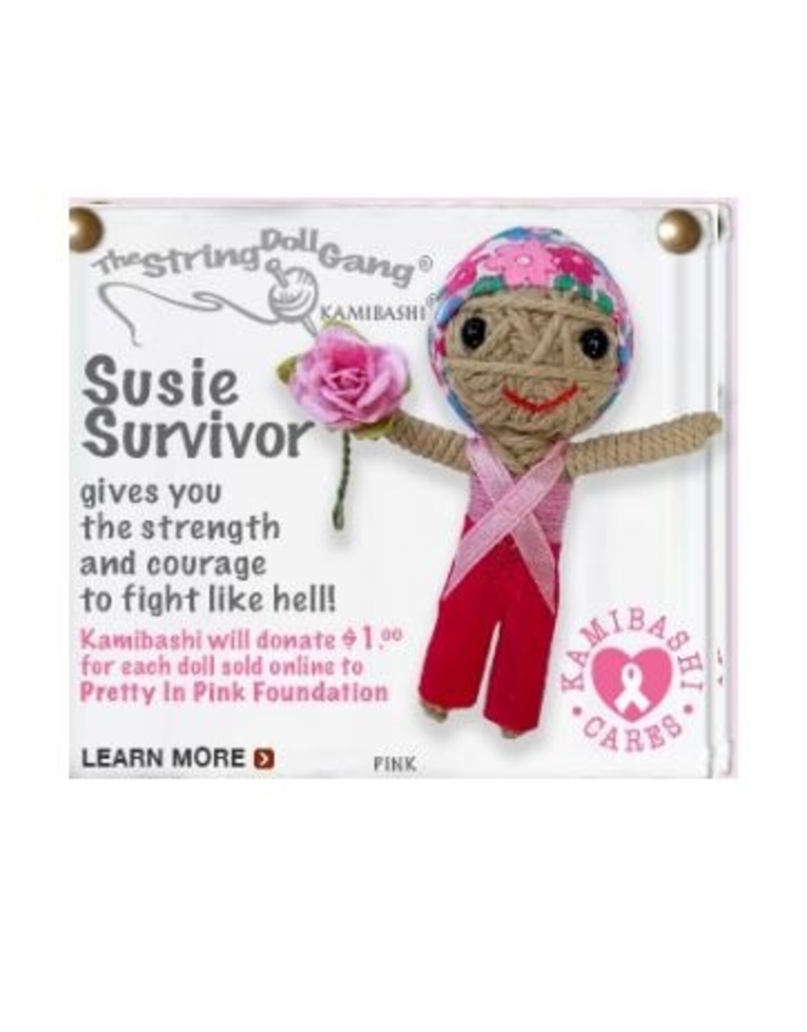 Thailand String Doll Keychain - Susie Survivor, Thailand