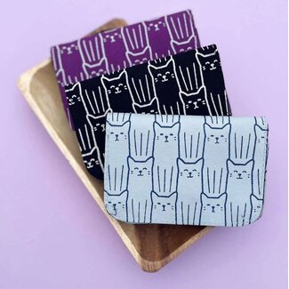 Cambodia Cat Print Cardholder