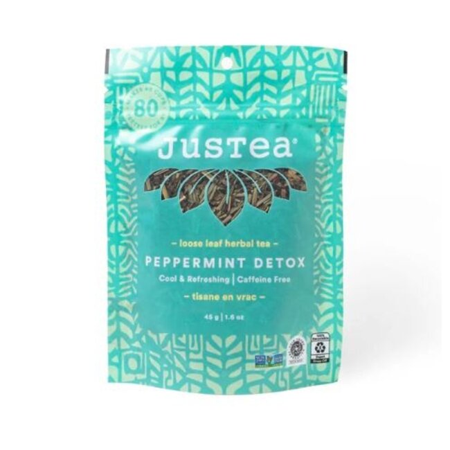 JusTea Peppermint Detox Loose