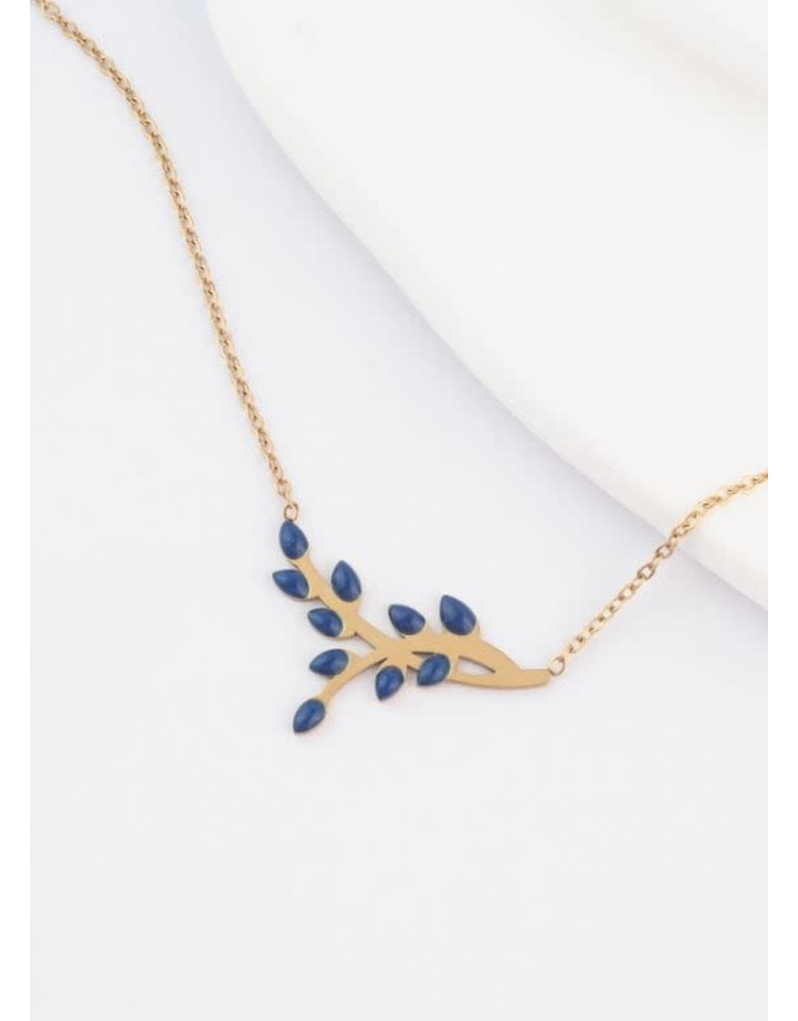 China Shared Hope Necklace - Blue, China