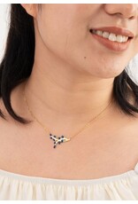 China Shared Hope Necklace - Blue, China