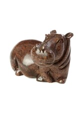 Zimbabwe Serpentine Hippo Sculpture, Zimbabwe