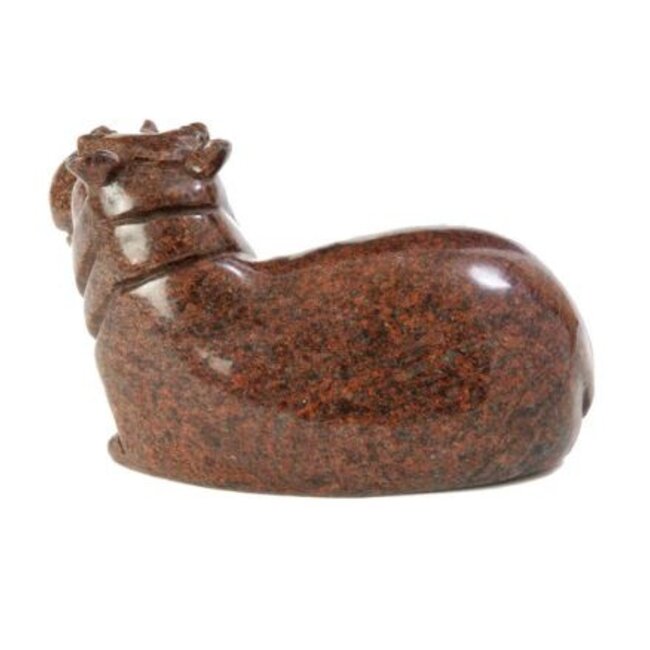 Serpentine Hippo Sculpture