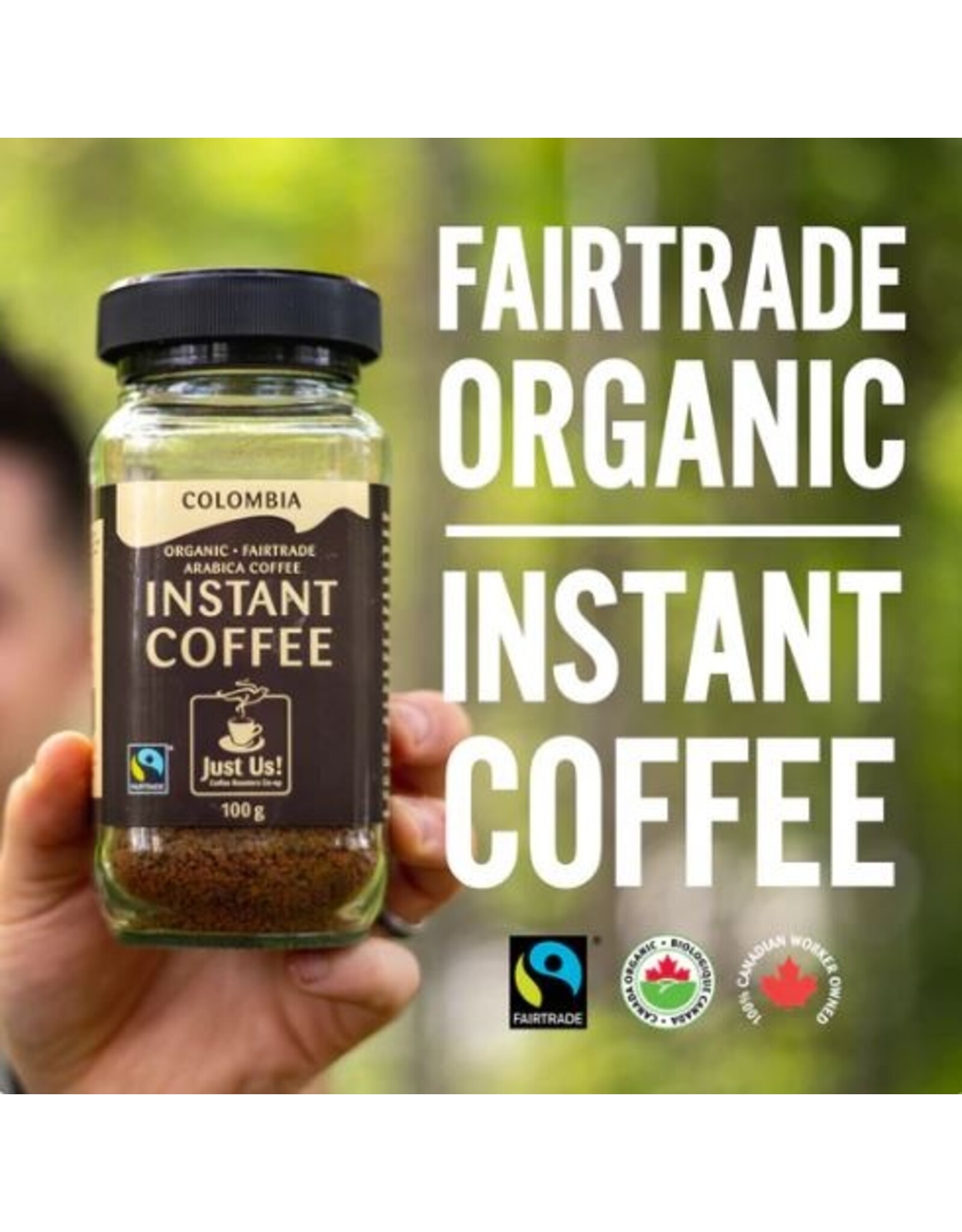 Colombia Just Us! Instant Coffee, Colombia