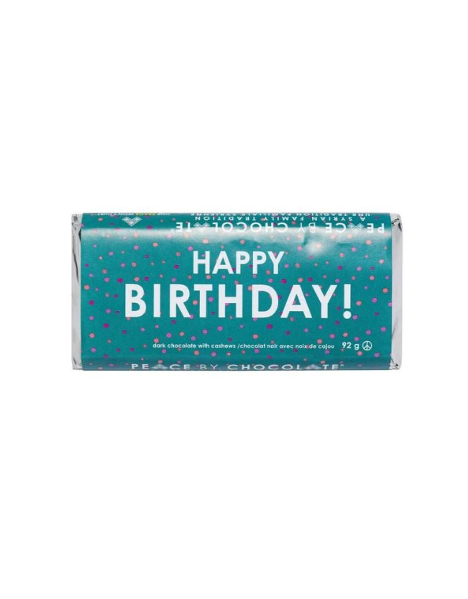 Canada Peace By Chocolate - Happy Birthday Dark 92g