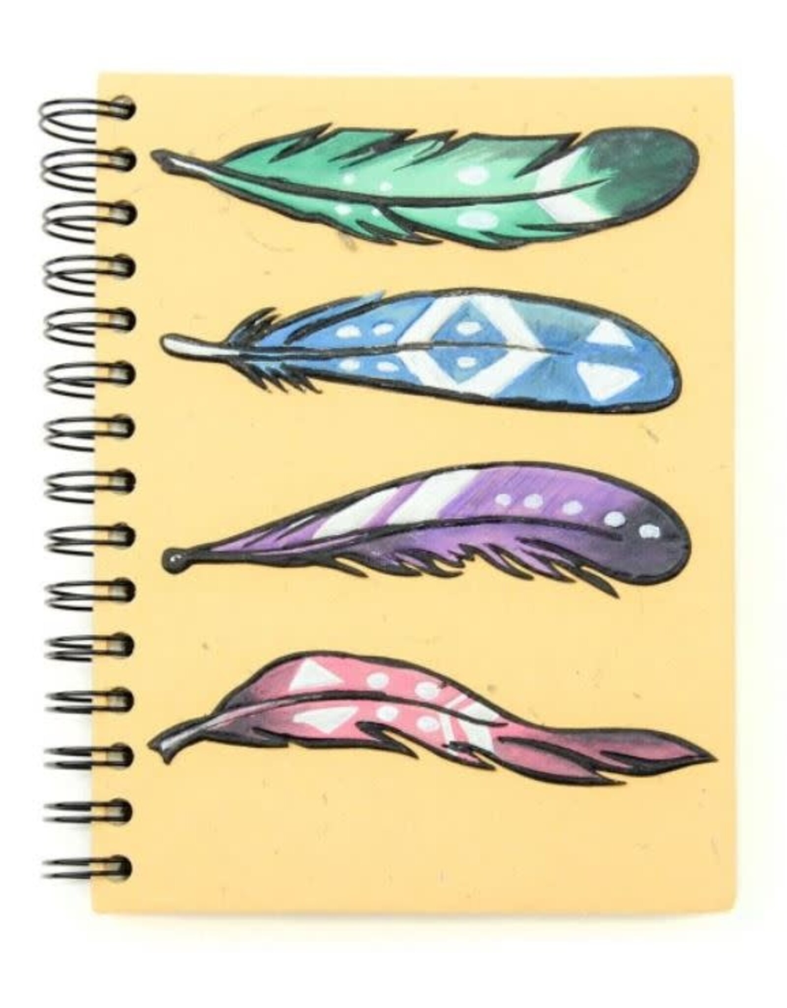 Sri Lanka Large Feather Notebook, Sri Lanka