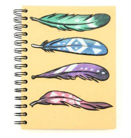 Sri Lanka Large Feather Notebook, Sri Lanka