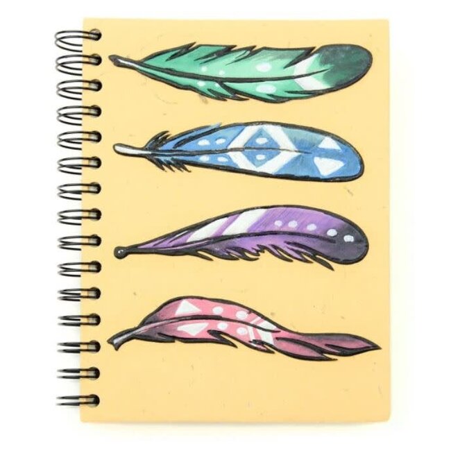 Large Feather Notebook