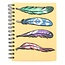 Sri Lanka Large Feather Notebook