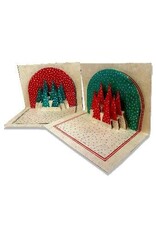 Nepal Pop Up Holiday Tree Card (set of 2), Nepal