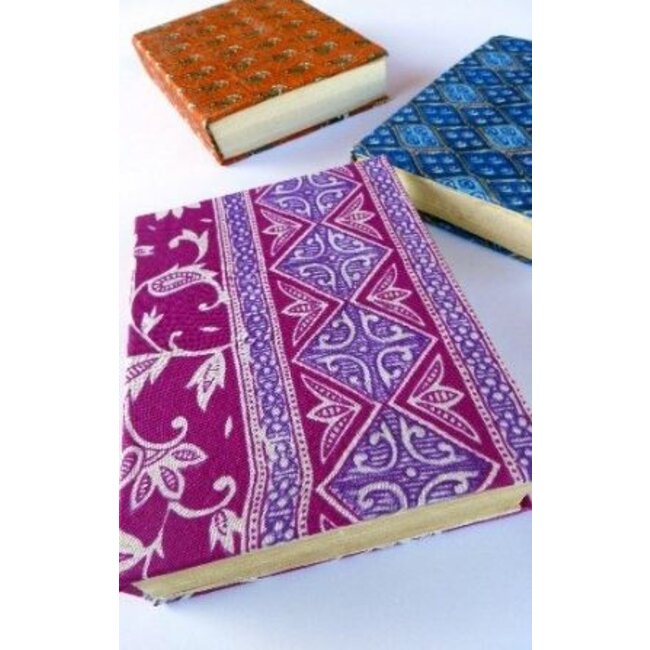 Upcycled Silk Sari Journal