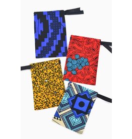 Zambia Chitenge Cloth Jewelry Pouch