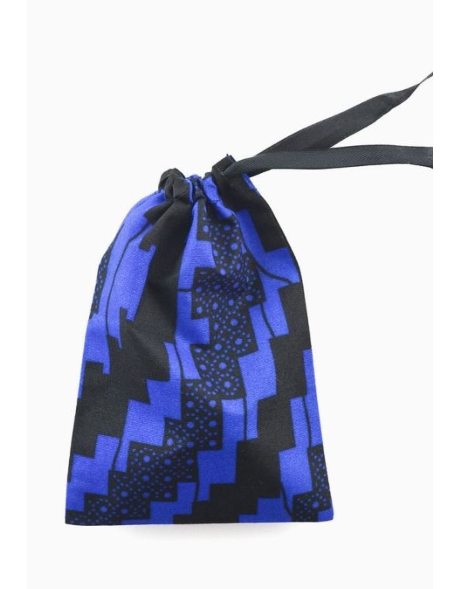 Zambia Chitenge Cloth Jewelry Pouch