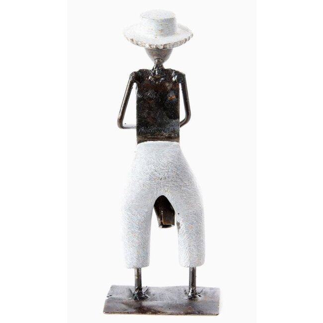 Shona Bongo Player Sculpture