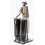 Zimbabwe Shona Double Bongo Player Sculpture