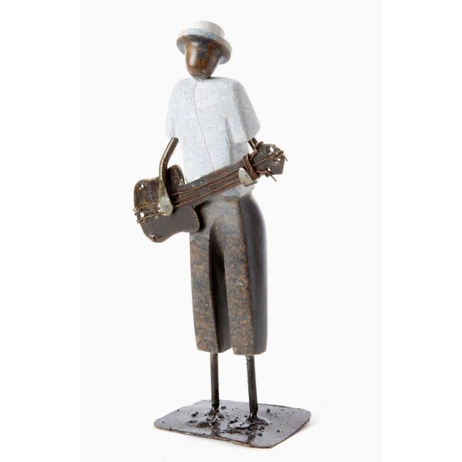 Shona Guitarist Sculpture