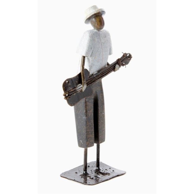 Shona Guitarist Sculpture