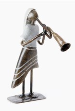 Zimbabwe Shona Skirted Horn Player, Zimbabwe