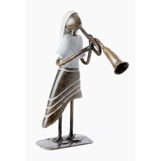 Zimbabwe CLEARANCE Shona Skirted Horn Player