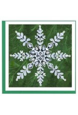 Vietnam Quilled Snowflake on Pine Card, Vietnam