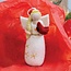 Nepal Cardinal Beauty Angel Felt Ornament