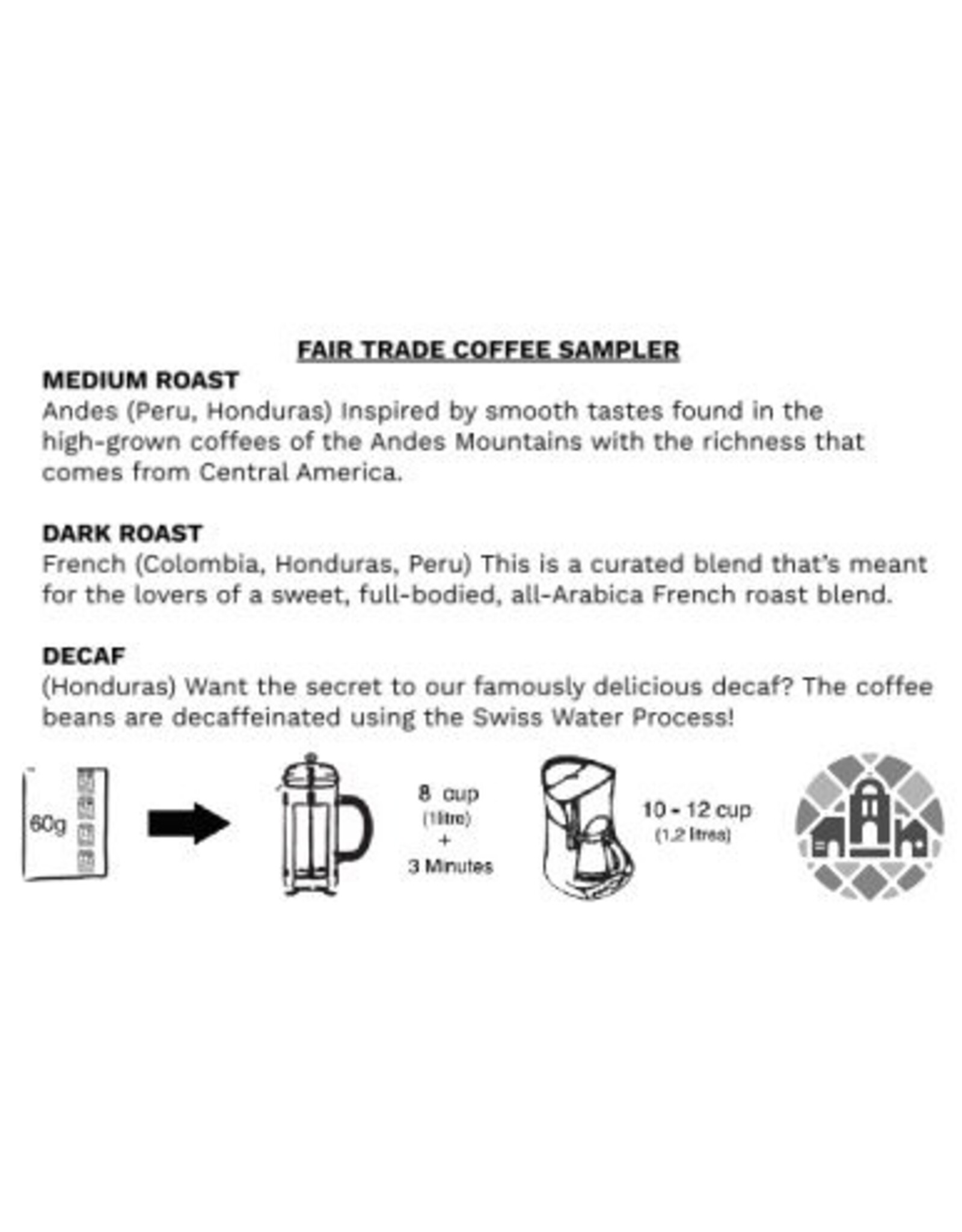 Level Ground Coffee Sampler (3per)
