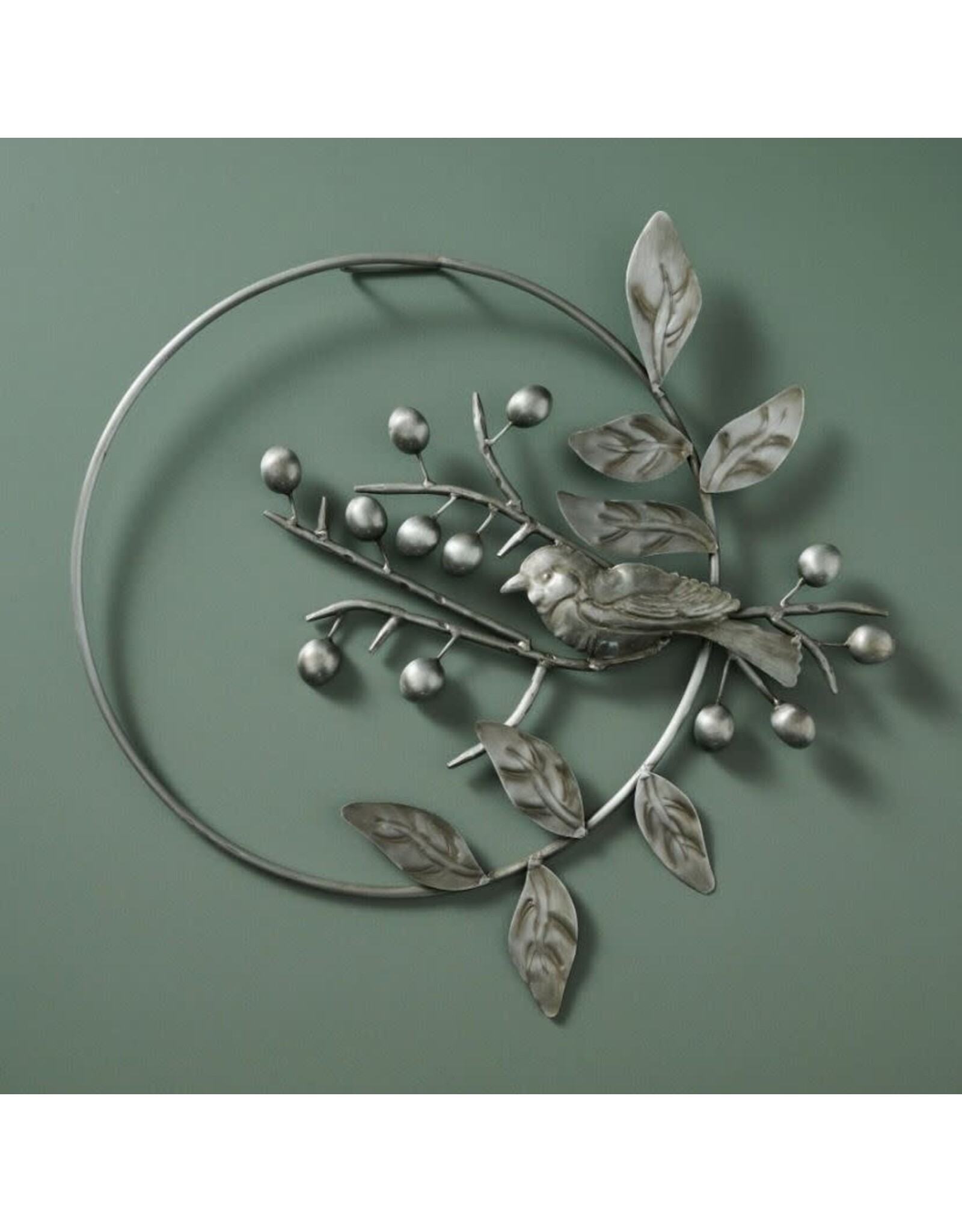 India Peace Dove Iron Wreath, India