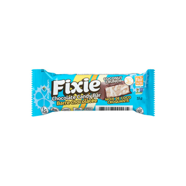 Zazubean - Fixie Chocolate Candy Bar Coconut 35g