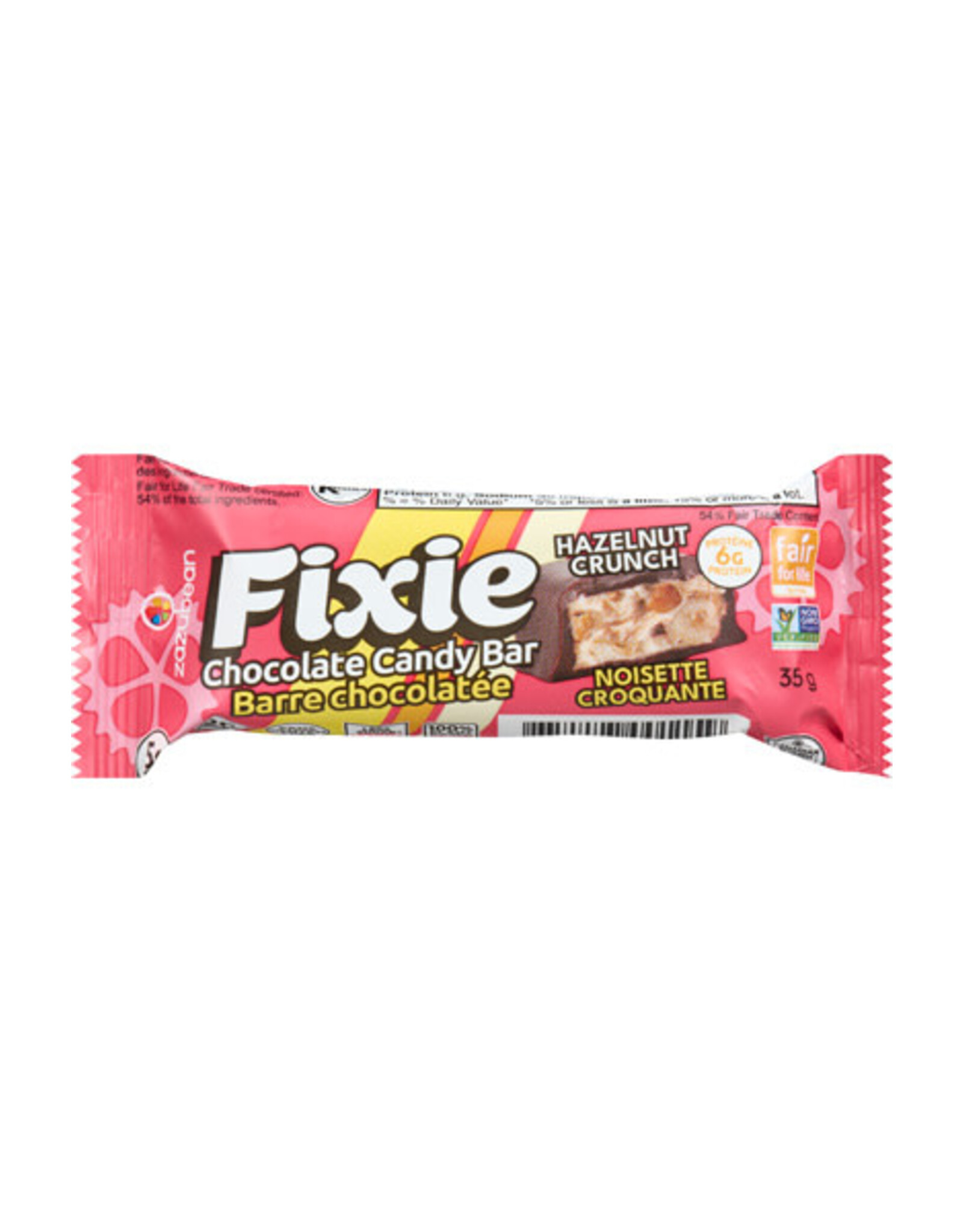 Zazubean - Fixie Chocolate Candy Bar Hazelnut 35g