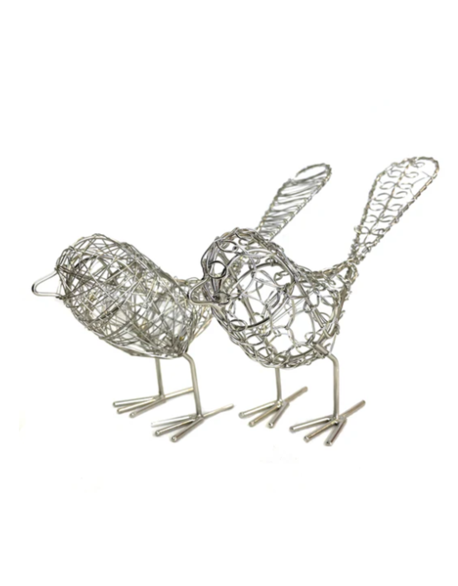 India Silver Wrapped Wire Bird, India