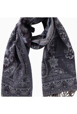 India Midnight Garden Shawl, India