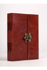 India Endless Knot Leather Journal, India