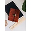 India Endless Knot Leather Journal