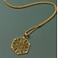 CLEARANCE Mandala Brass Medallion Necklace