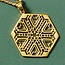 CLEARANCE Mandala Brass Medallion Necklace