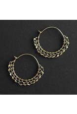 India Maya Hoop Earrings, India