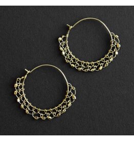 India Maya Hoop Earrings, India