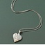 CLEARANCE Mother of Pearl Heart Pendant Necklace